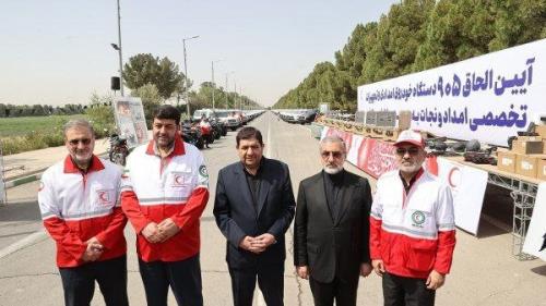 905 دستگاه خودروی امدادی به ناوگان هلال احمر ایران ملحق شد